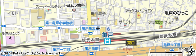 すたみな太郎 NEXT 亀戸店周辺の地図