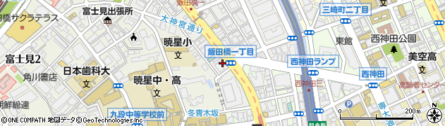 おせわ整体飯田橋本院周辺の地図