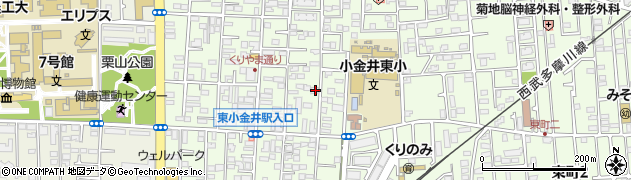 東京都小金井市東町4丁目30-39周辺の地図