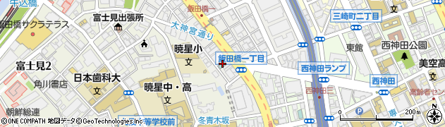 アパホテル東京九段下周辺の地図