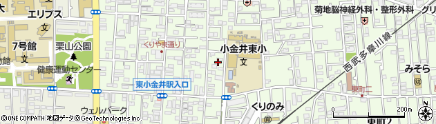 東京都小金井市東町4丁目29-22周辺の地図