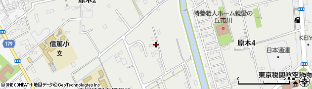 千葉県市川市原木2057周辺の地図