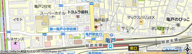 カラオケ館 亀戸店周辺の地図