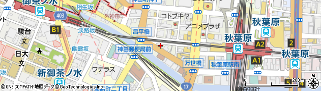 ＮＳゴルフスクール秋葉原スタジオ周辺の地図