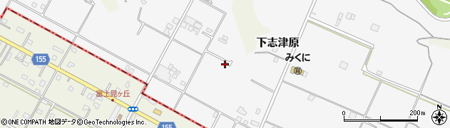 千葉県佐倉市下志津原周辺の地図