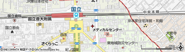 新宿セミナー国立校周辺の地図