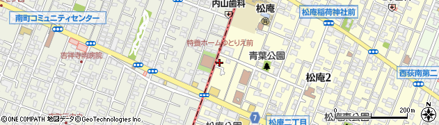 東京都杉並区松庵2丁目22-14周辺の地図