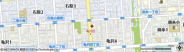 ダックス株式会社　墨田店周辺の地図