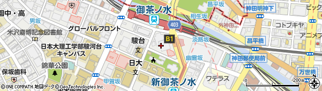 株式会社ディスクユニオン　お茶の水駅前店周辺の地図