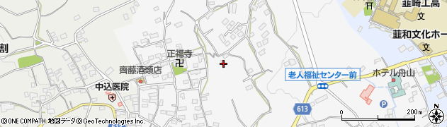 山梨県韮崎市大草町若尾653周辺の地図