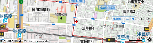 東京信用警備保障株式会社周辺の地図