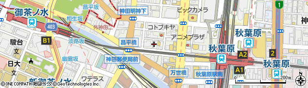 つじ田 秋葉原店周辺の地図