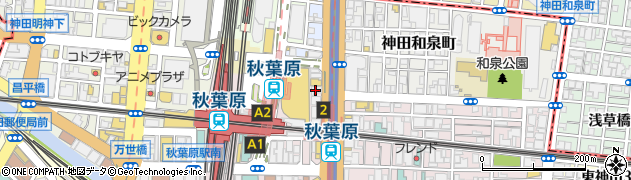 神戸らんぷ亭秋葉原東口店周辺の地図