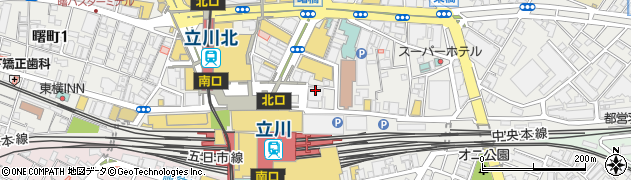 三菱ＵＦＪモルガン・スタンレー証券株式会社立川支店周辺の地図