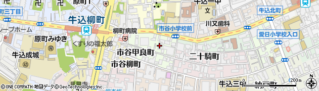 甲良町ハウス周辺の地図