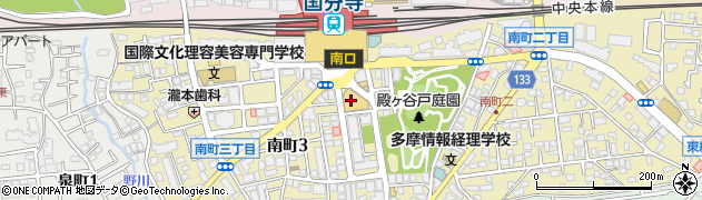 デニーズ国分寺駅前店周辺の地図