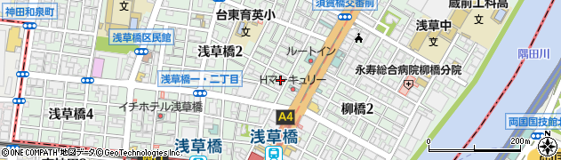 東京都台東区浅草橋2丁目2-10周辺の地図