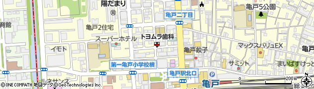 トヨムラ歯科医院周辺の地図