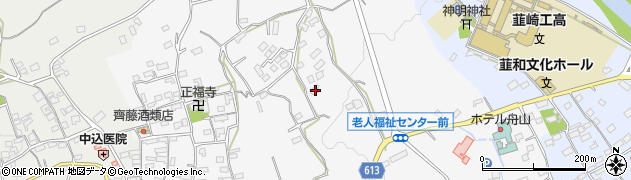 山梨県韮崎市大草町若尾538周辺の地図