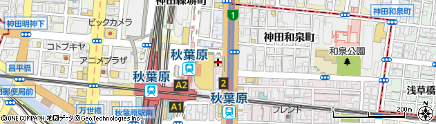 松屋和菓子店周辺の地図