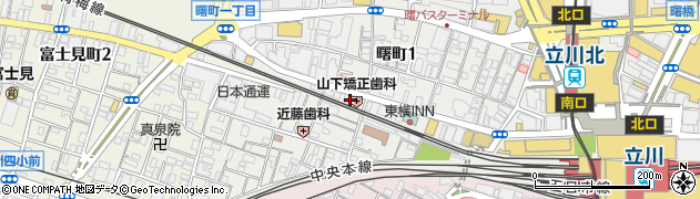 北京飯荘周辺の地図