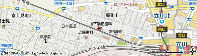 立川ホテル周辺の地図