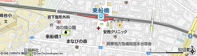 買取大吉　東船橋店周辺の地図