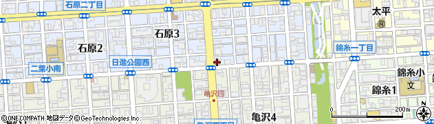 セブンイレブン墨田石原店周辺の地図