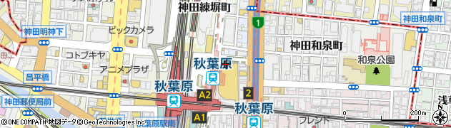 東京都千代田区神田松永町3周辺の地図