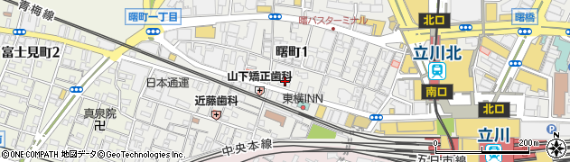 日本代行商事株式会社　立川データーセンター周辺の地図
