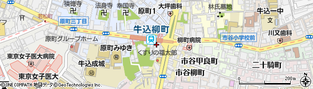 株式会社よしや　柳町店周辺の地図
