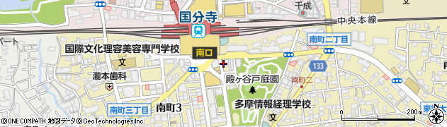 東急リバブル株式会社　国分寺センター周辺の地図