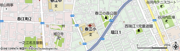 瑞江特別養護老人ホーム周辺の地図