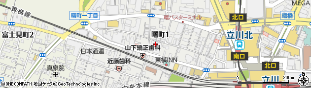 グリーン警備保障株式会社　立川支社周辺の地図