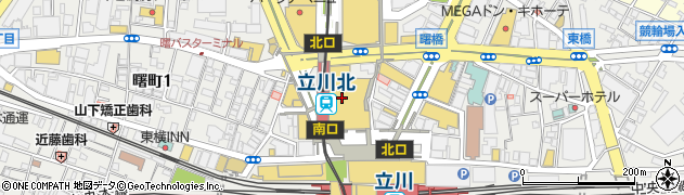ANDERSEN 伊勢丹立川店周辺の地図