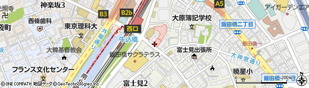 好ちゃん飯田橋分家周辺の地図