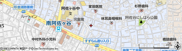 アン・コトン阿佐ヶ谷店周辺の地図