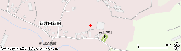 千葉県芝山町（山武郡）新井田新田周辺の地図