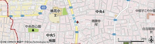 株式会社カネキ販売東京周辺の地図