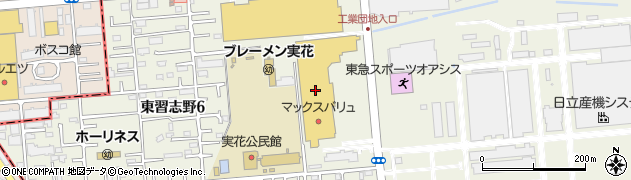 ダイソーイオンタウン東習志野店周辺の地図