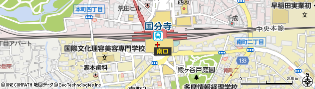 Ｐｅｒｆｅｃｔ　Ｓｕｉｔ　ＦＡｃｔｏｒｙセレオ国分寺店周辺の地図