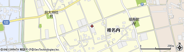 千葉県旭市椎名内周辺の地図