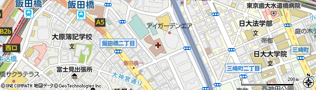 東京都千代田区飯田橋3丁目10-3周辺の地図