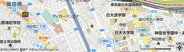 東京都千代田区神田三崎町3丁目3周辺の地図