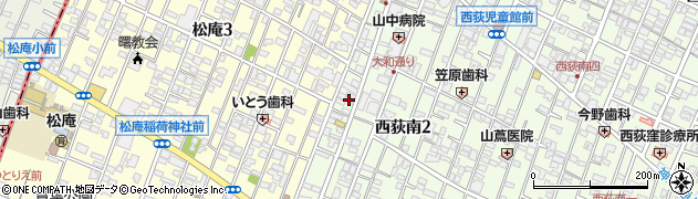 シンガーミシン修理専門店周辺の地図