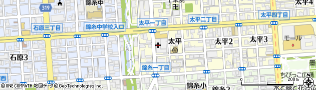 マルエツ錦糸町店周辺の地図