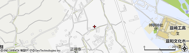 山梨県韮崎市大草町若尾229周辺の地図