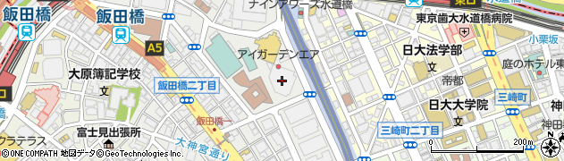 飯田橋レディースクリニック周辺の地図