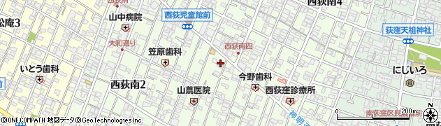 東京都杉並区西荻南周辺の地図