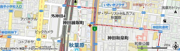 東京都千代田区神田松永町18周辺の地図
